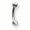 White, variant on SGSS Int Thrd Curv BBs w 2 Gem Balls 14G (1.6mm) 3/8 (10mm) Long Int Th