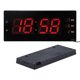 thumbnail image 5 of Reloj de pared digital electrónico con luces nocturnas, calendario de temperatura para el hogar y la oficina, enchufe de 100 a 240 V para Reino Unido, 5 of 10
