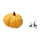 thumbnail image 5 of Cojines de calabaza de Halloween, cojines de sofá rellenos, decoración para dormitorio con estatua de reno sentado y de pie, adornos para sala de esta, 5 of 8