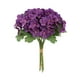 thumbnail image 1 of Flores artificiales Hortensias Decoración para el hogar Ramillete de flores de hortensias Adornos, 1 of 4