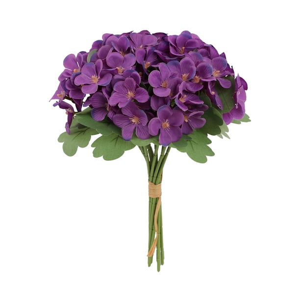 Flores artificiales Hortensias Decoración para el hogar Ramillete de flores de hortensias Adornos