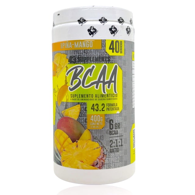 BCAA's 2:1:1 Piña Mango 400 grs 43 Supplements
