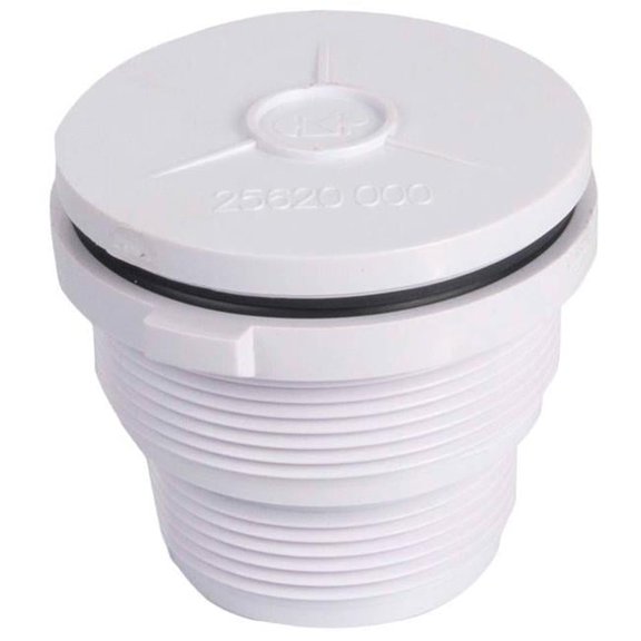 Custom Molded CMP25620000000 1.5 in. Cyc Hydro Relief Valve - White