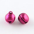 thumbnail image 2 of 100pcs Aluminum Bell Charms Mixed color 9x8x7mm Hole: 1.5mm, 2 of 2