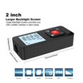 thumbnail image 4 of Mini Ranfinder Distance Meter Digital Ranfinder Tool Tape Ran Finder Building Measure Ruler 100M/120M ,High Accuracy, 4 of 7
