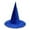 Blue, variant on Gothic Witch Hat Accessory Pointed Glitter Party Witchcraft Blue,One Size