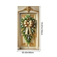 thumbnail image 3 of Steadline Valentines Day Bow Pattern Door Curtain Romantic Holiday Decor for Wedding Party Christmas Courtyard Entrance Festive Hanging Cloth Home Celebration Gift, 3 of 7