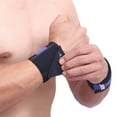 thumbnail image 7 of Ame 1pc Wrist Support Breathable Adjustable Compression Forearm Wrap Belt Hand Strap Protector Gym Fitness Weight Lifting Sportswear, 7 of 7