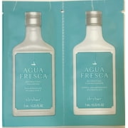 DryBar Liquid Agua Freca Smoothing Shampoo & Conditioner Duo Sample Size 7 ML New