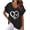 Black, variant on Womens T Shirts Graphic Tees Funny Basic Fitted Cropped Tees Fashion Summer Tops for Women Over 50 Button Down Shirts Green