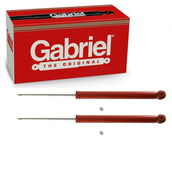 2 pc Gabriel 81934 Guardian Shock Absorbers for Spring Strut Steering Suspension Shocks Struts Fits select: 2001-2005 VOLKSWAGEN JETTA, 1998-2010 VOLKSWAGEN NEW BEETLE
