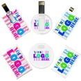 thumbnail image 1 of Unidad flash USB FEWINA con forma de tarjeta de 64 GB 3.0, paquete de 25 unidades, personalizado, 1 of 8