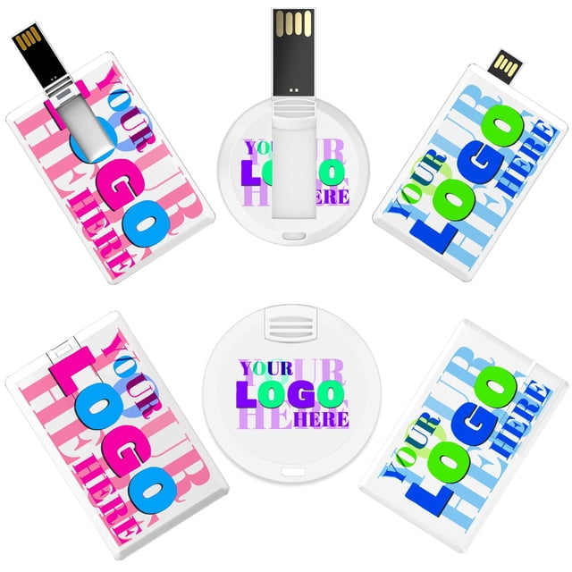 Unidad flash USB FEWINA con forma de tarjeta de 64 GB 3.0, paquete de 25 unidades, personalizado