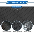 thumbnail image 6 of Unique Bargains 1 Pc Cargo Liner Rear Trunk Mat for Volkswagen Tiguan 5Seat 2018-2024 TPE Black Trunk Cargo Luggage Boot Tray Mat Flat Face Long Stripe Pattern, 6 of 7