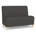 thumbnail image 1 of Lesro Ravenna Reception Armless Loveseat in Gray, 1 of 5
