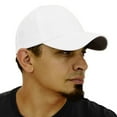 thumbnail image 2 of Official Referee Hats |Stretch Fit Hat or Velcro Hat for Umpires, Referees , and Officials - White CA2099 L/XL, 2 of 4