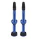 thumbnail image 2 of Válvula sin cámara de 4 piezas, 60 mm, vástago de válvula con tapas de válvula para neumáticos sin cámara / de carreras, azul Cola Válvula Tubeless Bike, 2 of 8