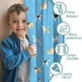 thumbnail image 3 of Blackout Kids Curtains,Kirky Hasky Dalmatian Childrens Insulated Curtains Set Of 2,Bedroom Essentials,Toddler Room Decor 42x54in(106x137cm), 3 of 4