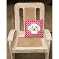 thumbnail image 2 of Carolines Treasures BB5327PW1818 White Poodle Fabric Decorative Pillow 18HX18W multicolor, 2 of 2