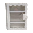 thumbnail image 2 of Vacemry DIY Magic Read Storage Box, Handcrafted Clamshell Design with Exquisite Carvings, Desktop Ornament Organizer for Jewelry Trinkets Makeup, Home Office Bedroom Vanity Shelf Decor, 2 of 9