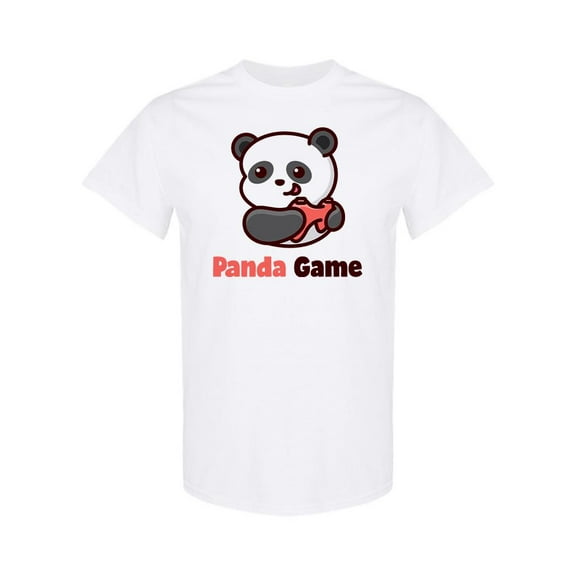 Panda Game T-Shirt Men -Image by Shutterstock, Male x-Large