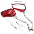 thumbnail image 3 of Paire de Rétroviseurs Distinctifs à Main de Squelette pour Moto Scooter Cyclomoteur Vélo Standard, 3 of 3