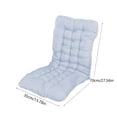 thumbnail image 3 of PALIFEUR High Back Chair Cushion Indoor/Outdoor, Cotton Seat & Back Chair Rocking Pads, Waterproof Patio Seat Rocking Thickened Pad, 13.77 x 27.55 Inch, 3 of 6