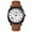 Black brown leather, variant on Men's Luxury Quartz Watch – Waterproof, Calendar, Stainless Steel & Leather Strap