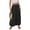 Black, variant on Women's Summer Long Maxi Skirts 2025 Trendy High Waisted Boho Flowy Beach Skirt Fashion Elastic Waist Casual Long Skirts with Pockets Orders Placed My Account Recently Missing Items From Delivery