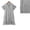 Black, variant on Blmnix Summer Dress Plus Size Button Down Peplum Petticoat V-Neck Black Short Sleeve Slip Dress,XXL