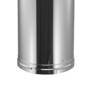 DuraVent DuraPlus Triple Wall Wood Stove Pipe - Galvanized Steel