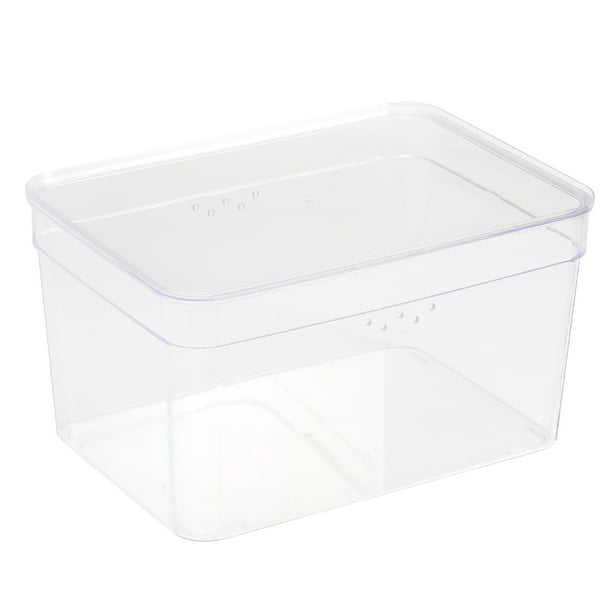 Mainstays Extra Tall Clear Shoe Box with Lid, Plastic
