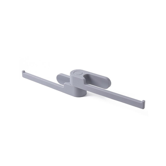 Colgador de Ropa Inteprter Estante de Almacenamiento Organizador Reutilizable para Dormitorio Color Blanco