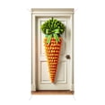 thumbnail image 2 of Easter Decorations Door Flag with Bunny Carrot Pattern - 70 Inch Vertical Banner for Front Door - Spring Holiday Outdoor Hanging Decor for Garden & Home Welcome Display A, 2 of 5
