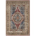 thumbnail image 3 of SAFAVIEH Bijar Audra Oriental Area Rug, Royal/Brown, 5'3" x 7'6", 3 of 10