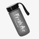 thumbnail image 2 of Ounissouiy Taza de agua mate de plástico cuadrado transparente de 550ml, taza para deportes acuáticos de zumo frío para exteriores con cuerda de leche Teteras Negro, 2 of 6