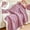 Pink, variant on Ctnporpo Blanket Autumn Sofa Bed Blanket Lightweight and Comfortable Decoration 3D Grid Blanket Camping Travel Wool Blanket Cotton Blanket