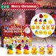 thumbnail image 3 of Calendario de Adviento de patos de goma de Navidad, caja de regalo de pato de goma, juguete de baño, decoración creativa para Festival, regalo de Navidad, 24 cuadrículas, 3 of 4