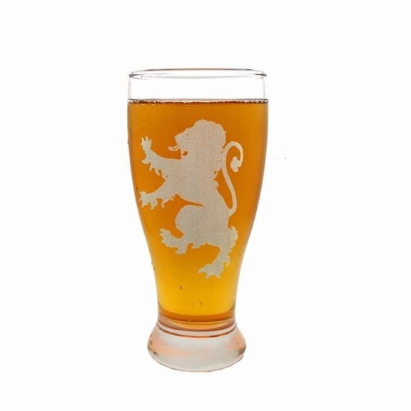 Lyoncraft PILR01 19 oz Lion Rampant Engraved Pint Glass