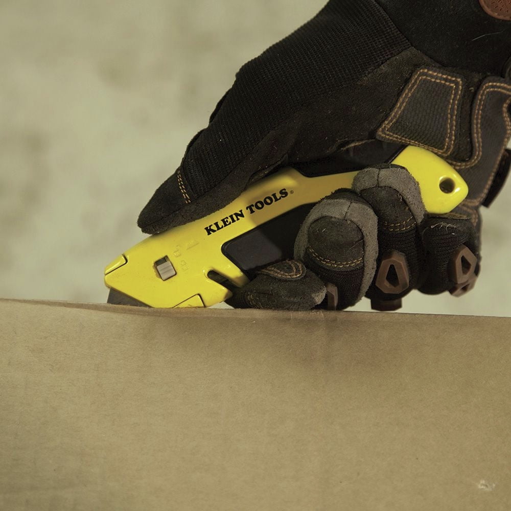 Klein Tools 44136 Self-Retracting Utility Knife - Yellow Handle