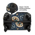 thumbnail image 4 of Easygdp Nautical Print Elastic and Washable Suitcase Protective Cover with Hidden Zipper Fits 18-32 inch Luggage -Medium, 4 of 9
