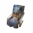 thumbnail image 4 of European Soft Flannel Fleece Throw Blanket, View of Saone River in Lyon City at Evening France Blue Hour Historic Buildings, Cozy Plush for Indoor and Outdoor Use, 50" x 60", Multicolor, by Ambesonne, 4 of 6