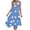 Blue~, variant on Women's Casual Dresses, Tshirt Dresses, Plus Size Summer Dresses, Sleeveless Round Neck Beach Cover Up Sundress with Pockets, Midi Dresses for Women Pink~ S