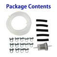 thumbnail image 2 of 4.5M Inline Fuel Tank Hose Clips Filter Kit for Diesel Heater Repair Accessories, 2 of 11