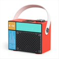thumbnail image 1 of Altavoz Bluetooth Portátil, Inalámbrico y Recargable con Graves Profundos. Compatible con Tarjeta TF y Unidad USB. Decoración para el Hogar, Color Rojo., 1 of 5