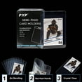 thumbnail image 4 of 200ct Semi Rigid Card Holders - Card Sleeves for Trading Card with 1/2" Lip Sleeves Fit Standard Grading Cards Baseball Cards for Graded Card Submittions, 4 of 6