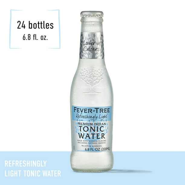 Fever-Tree Naturally Light Tonic Water Made with Natural 6.8 Fl. Oz., 24 Count - Walmart.com