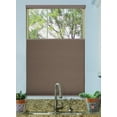 thumbnail image 2 of BlindsAvenue Cordless Top Down/Bottom Up Blackout Cellular Honeycomb Shade, 9/16" Single Cell, Warm Cocoa, Size: 57.5" W x 72" H, 2 of 5