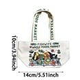 thumbnail image 2 of Whole Foods Market Canvas Tote ,Handle Bag Beige/White Handles, 2 of 4