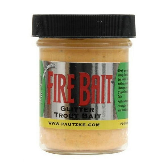 PAUTZKE'S Fire Bait PFBT/PCH, Peach/Garlic 1.5 OZ